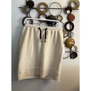 Honor The Gift Boutique Brand Terry Skirt Beige